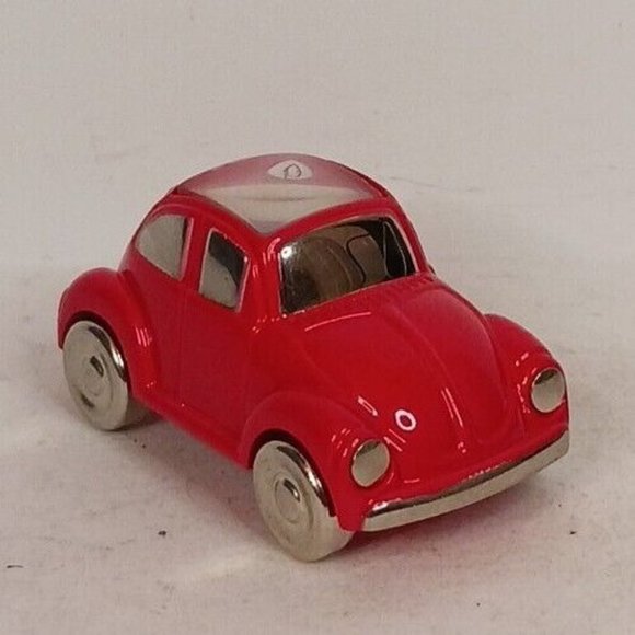 Rumours Volkswagon VW Beetle Bug Clock Diecast Quartz Analog Red Vintage - Picture 2 of 10